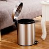 Thùng rác inox 8 lít đạp chân - Giảm giá 30%