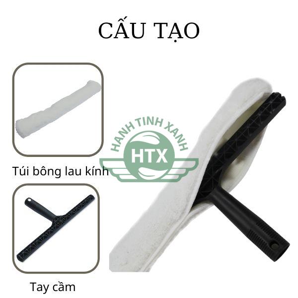 Bộ bông lau kính có thể thay thế dễ dàng