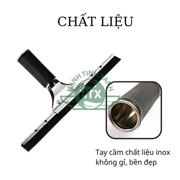 Chất liệu bộ gạt làm từ inox không gỉ, độ bền cao