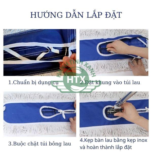 Hướng dẫn lắp đặt cây lau khô công nghiệp 