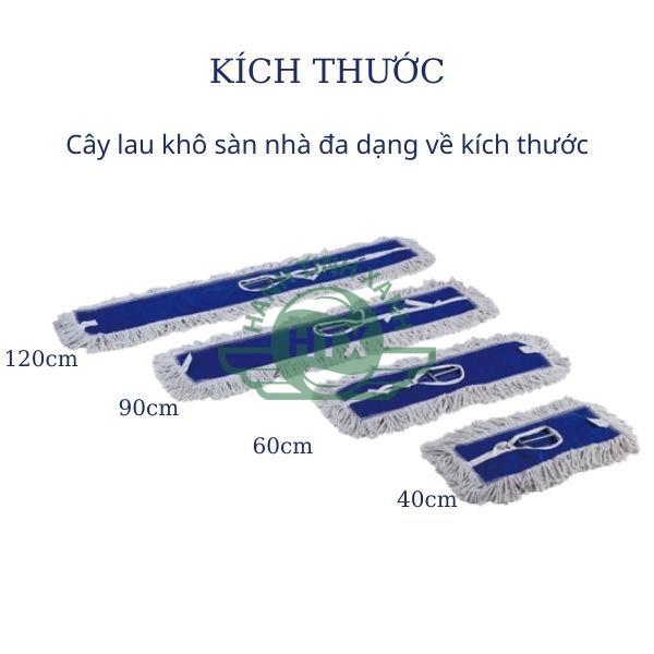 Chi tiết kích thước sản phẩm cây lau nhà đa năng