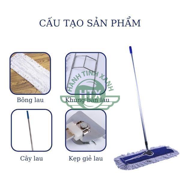 Cấu tạo cây lau nhà khô standard