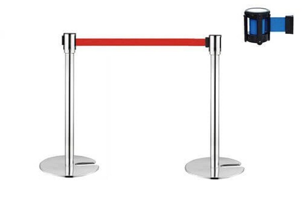Cột chắn inox sử dụng rạp chiếu phim, sân bay, di tích