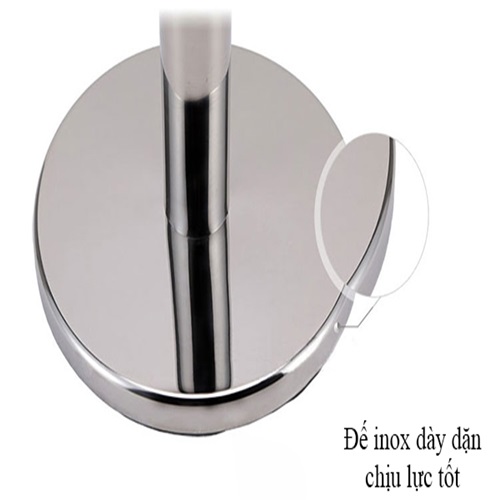 Chân cột chắn với lớp đế cao su dày dặn