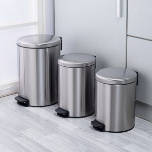 Thùng rác inox đạp chân