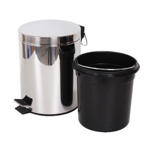 Thùng rác inox đạp chân tròn 5L – 30L