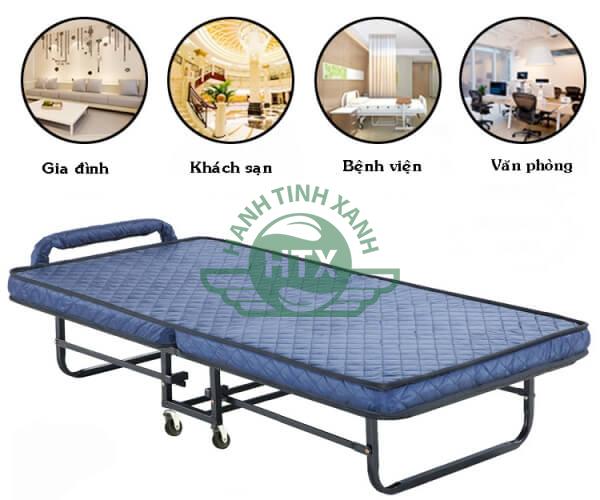 Giường gấp khách sạn ứng dụng cho nhiều không gian