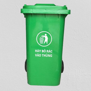 Thùng rác nhựa 120 lít