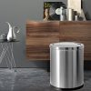 Thùng rác inox nắp lật văn phòng loại nhỏ