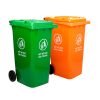 Thùng rác nhựa 240L HDPE cao cấp, bền bỉ, đa dạng màu sắc