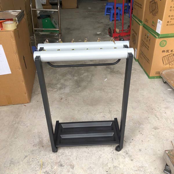 Hình ảnh thực tế giá để ô có khóa bảo vệ