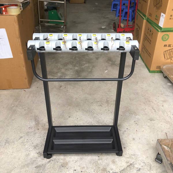 Hình ảnh thực tế giá để ô có khóa bảo vệ