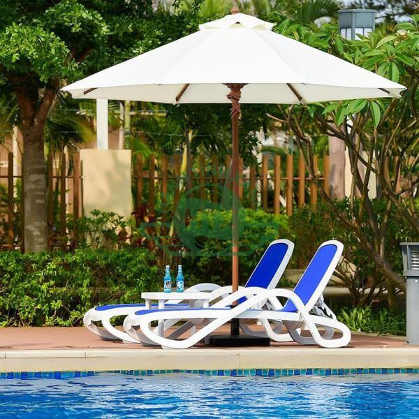 Sản phẩm được đặt tại bể bơi khách sạn, resort, villa,...