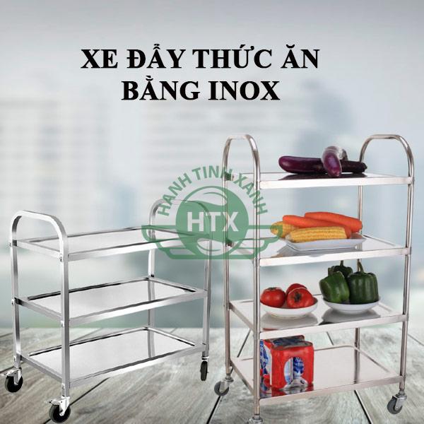 Những mẫu xe đẩy inox nhiều tầng luôn được yêu thích