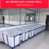 Xe giặt là bằng nhựa khung sắt