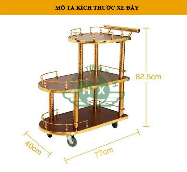 Chi tiết kích thước xe chở rượu trà