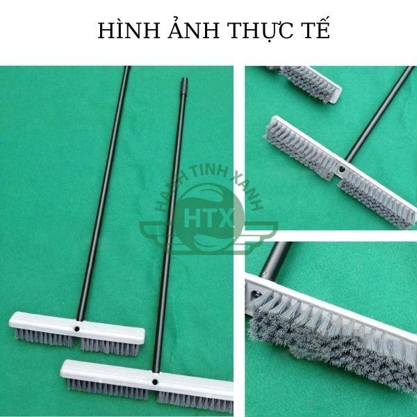 Hình ảnh thực tế bàn chải chà sàn có cán cầm tay