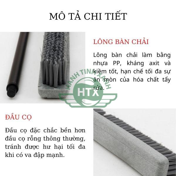 Chi tiết từng bộ phận bàn chải cọ sàn nhập khẩu