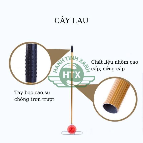 Cây lau khô chất liệu nhôm với độ bền cao, chịu lực tốt