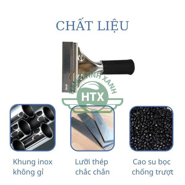 Chất liệu dạo cạo kính, cạo sàn bằng inox