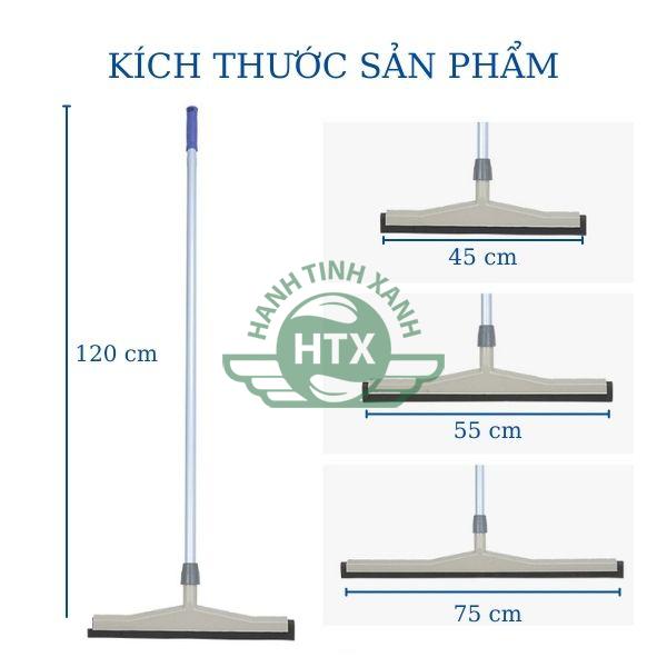 Kích thước sản phẩm cây gạt nước sàn công nghiệp