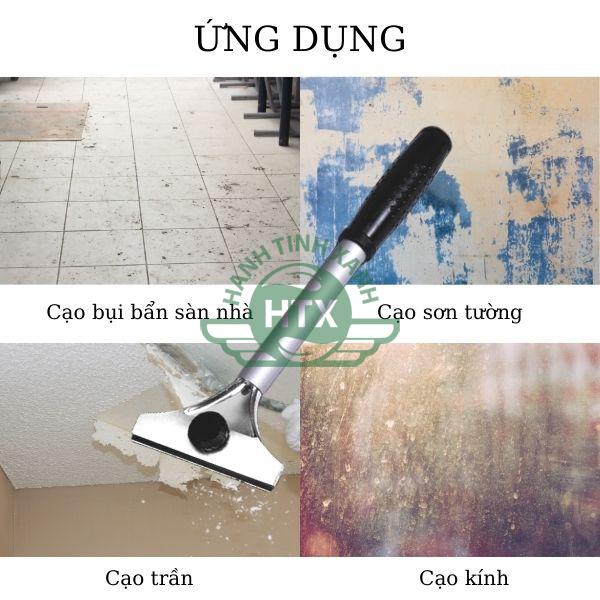 Dao cạo inox có thể cạo nhiều loại mặt sàn 