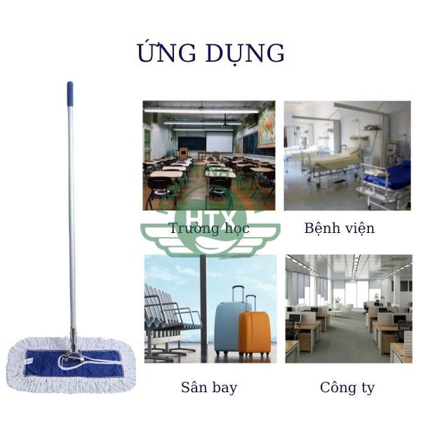 Giẻ lau thay thế kết hợp với các bộ phận khác cho hiệu quả làm sạch vượt trội