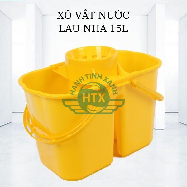 Mẫu xô lau nhà có vắt 15L nhập khẩu chất lượng, giá rẻ