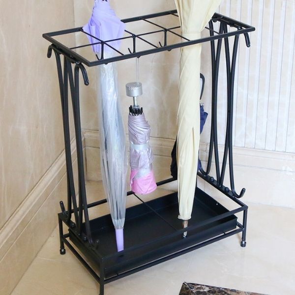 Giá treo ô dù loại 10 ô có móc treo đi kèm tiện dụng