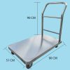 xe đẩy hàng 4 bánh inox 20