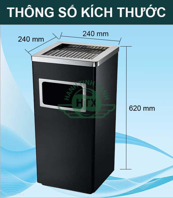 Kích thước thùng rác