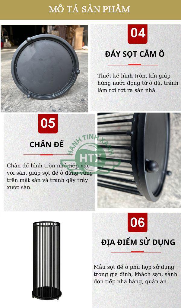 Khám phá các đặc điểm của sọt để dù