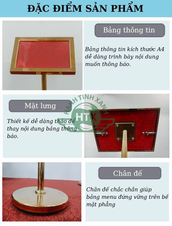 Tham khảo nhanh các đặc điểm của bảng thông tin