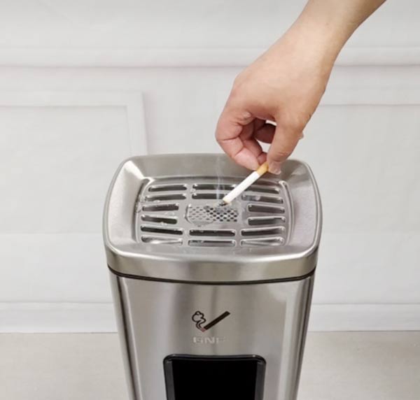 Lưới gạt tàn giúp dập thuốc nhanh chóng 