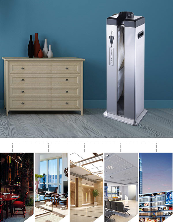 Máy bọc dù có tính ứng dụng cao, dùng được ở nhiều nơi