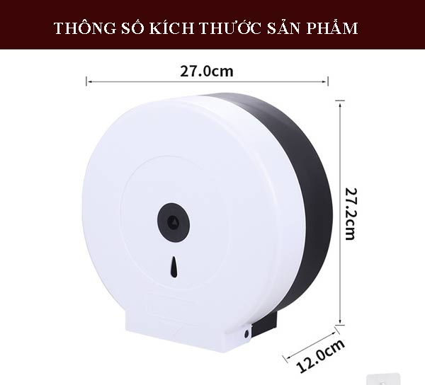 hộp đựng giấy vệ sinh tròn