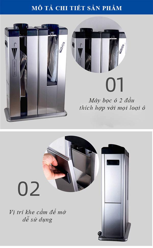 Tham khảo đặc điểm thiết kế máy bọc ô