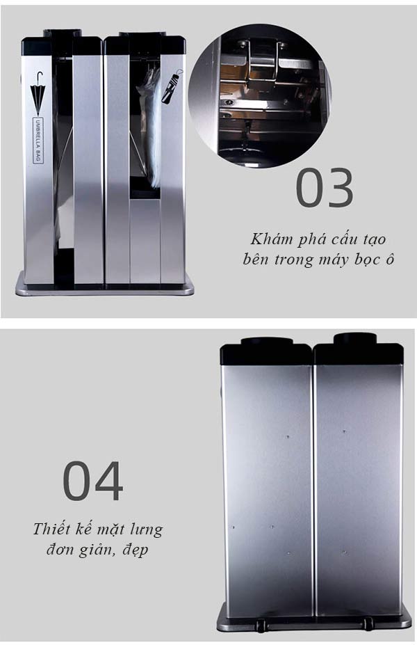 Tham khảo đặc điểm thiết kế máy bọc ô