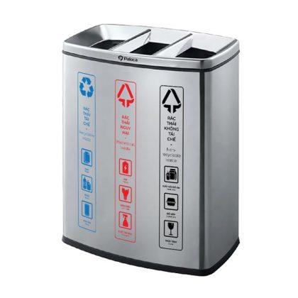 thùng rác 3 ngăn phân loại thùng rác 3 ngăn phân loại