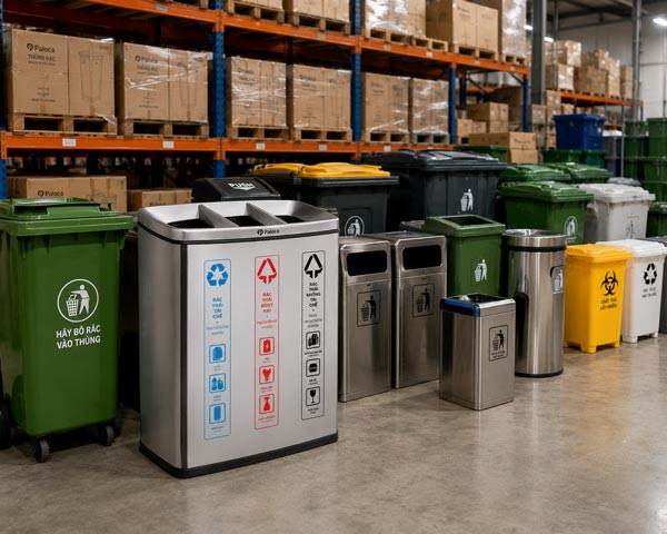 Hành Tinh Xanh chuyên cung cấp các loại thùng rác chất lượng với giá tốt