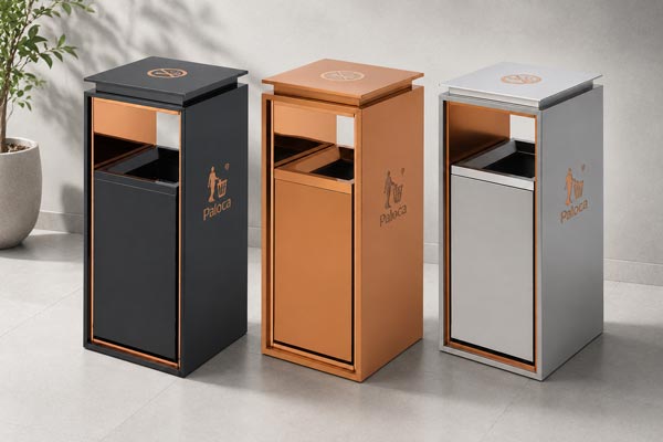 Hành Tinh Xanh chuyên cung cấp thùng rác sảnh khách sạn, thùng rác cao cấp giá tốt