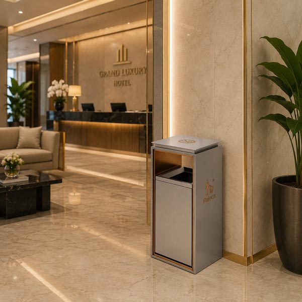 Thùng rác sảnh không gạt tàn ghi của Hành Tinh Xanh