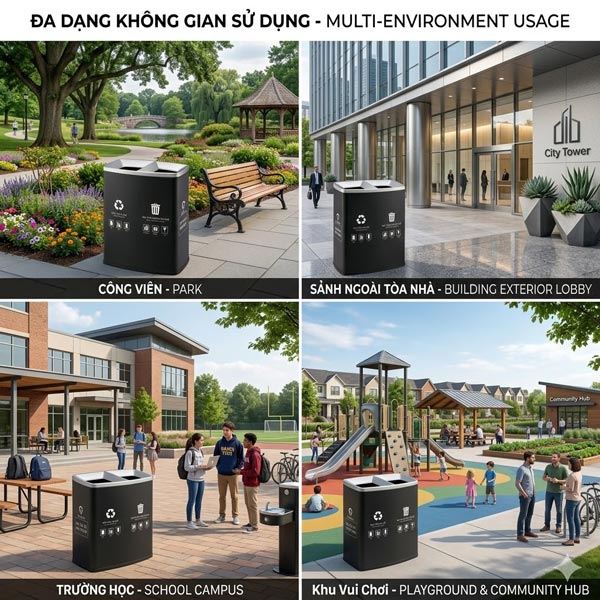 Đa dạng không gian sử dụng
