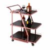 Xe đẩy phục vụ đồ uống nhà hàng 3 tầng