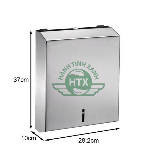 Kích thước hộp đựng giấy lau tay inox