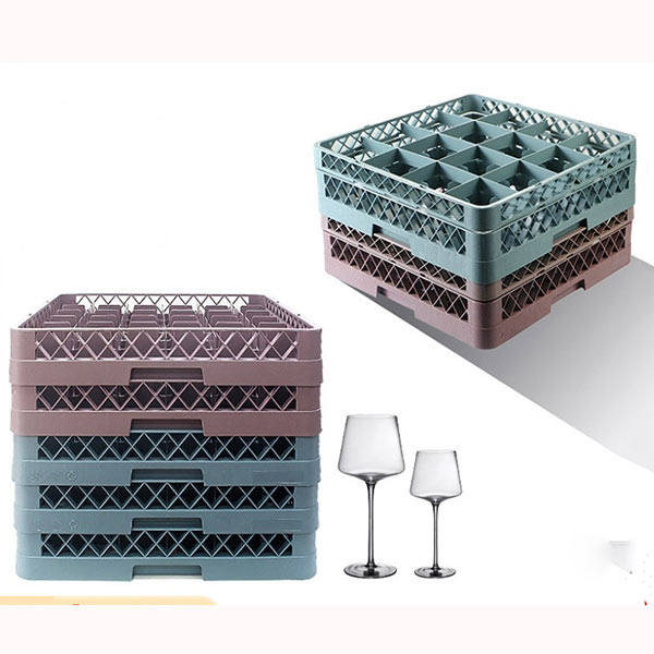 Khay rack phù hợp đa số các loại ly, cốc trên thị trường