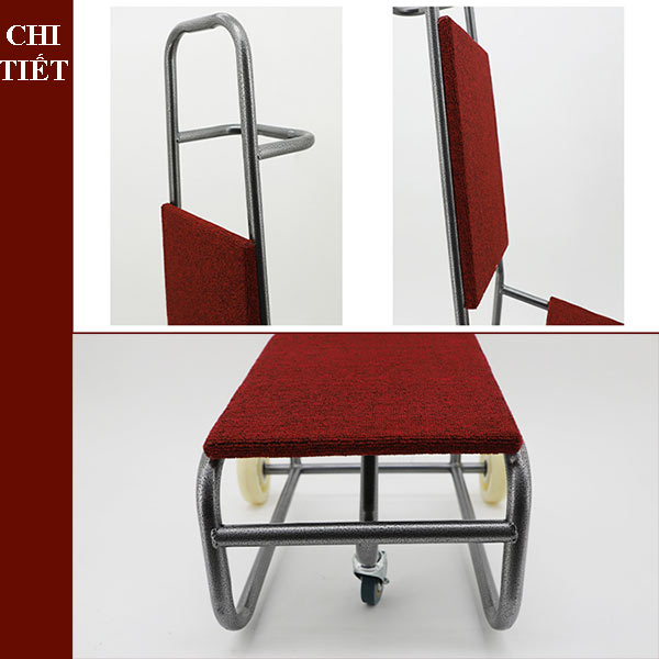xe đẩy ghế nhà hàng