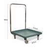 Kích thước xe đẩy khay Rack đựng ly, cốc, bát đĩa