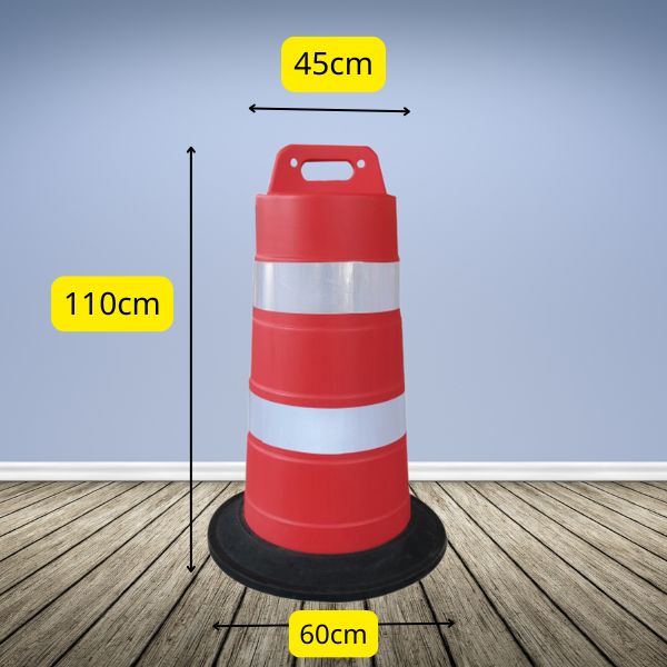 Trụ chống va đập giao thông bằng nhựa Ø45