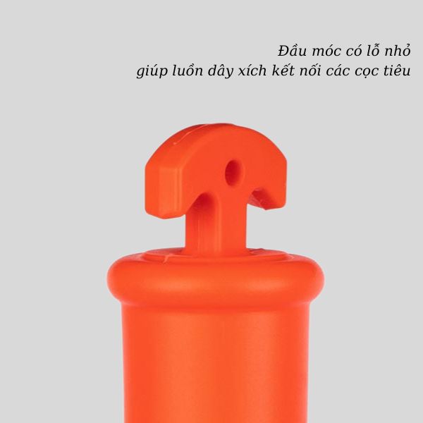 Thiết kế đầu cột có móc treo có thể kết hợp với nhiều phụ kiện mua kèm